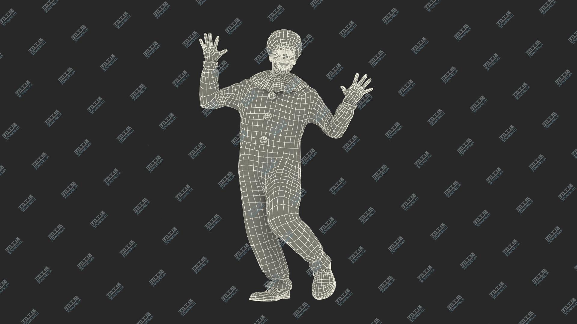 images/goods_img/202104093/Funny Clown Costume Dancing Pose Fur 3D/3.jpg